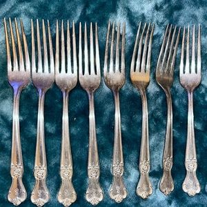 Vintage Old Company Plate Silverware